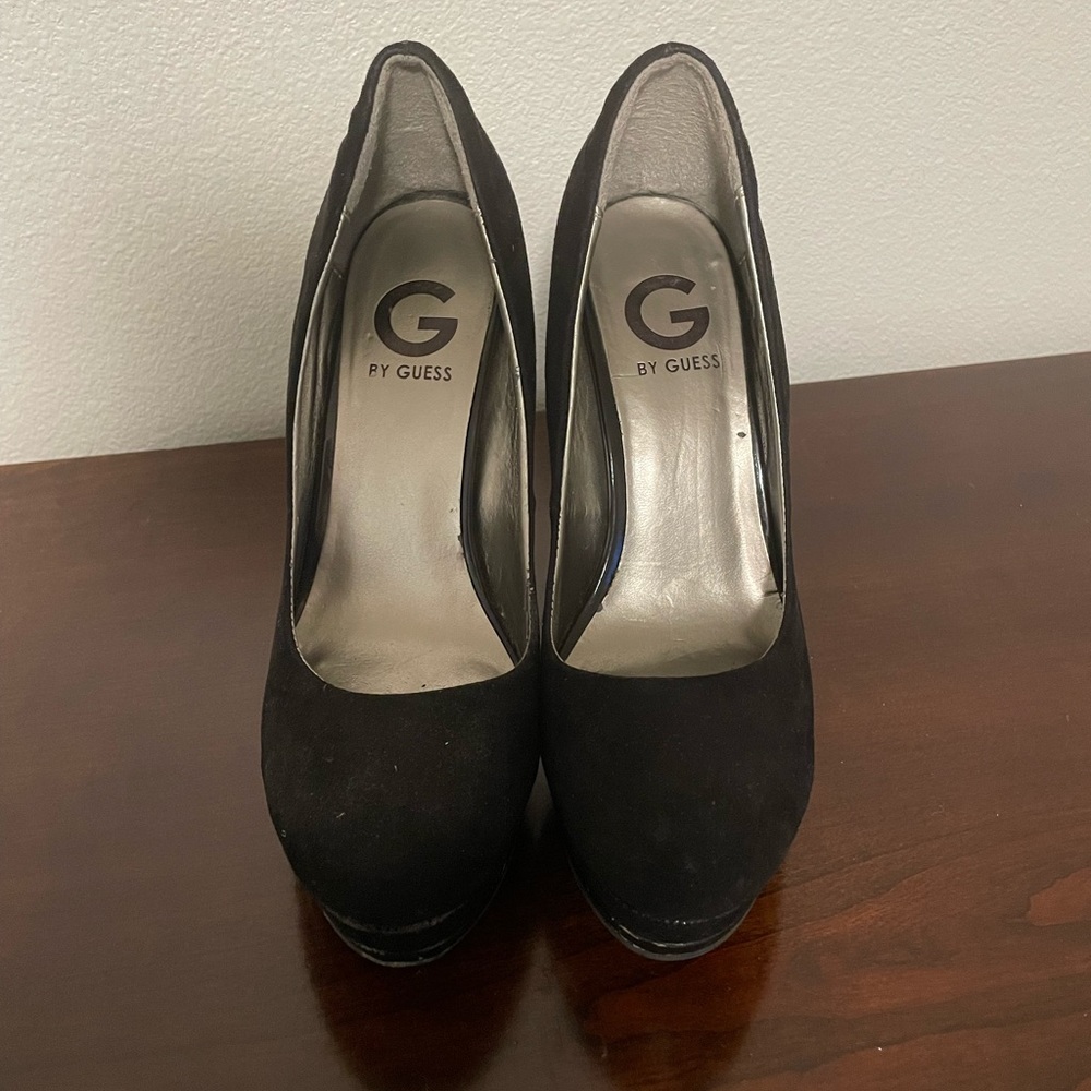 Guess platform heels